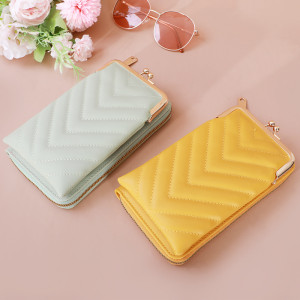New mobile phone bag, women's bag, fashionable buckle, crossbody bag, single shoulder bag, multifunctional shoulder bag