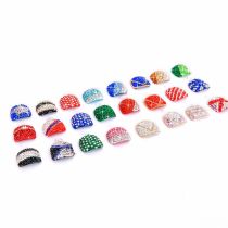 Crystal New Diamond Inlaid Foot Nails Full Diamond Nail Slices Finished Nail Stickers Nail Stickers Nail Stickers