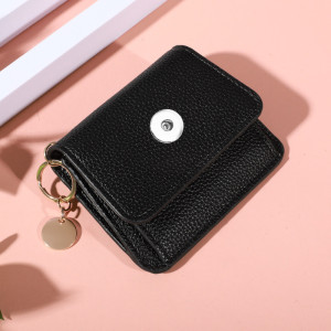 20mm snap button bag Ladies' popular wallet, fashionable and versatile handbag, zero wallet, women's card bag