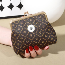 20mm snap button bag popular women's wallet, hand bag, large capacity and versatile pocket