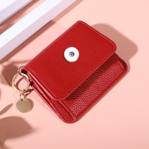 20mm snap button bag Ladies' popular wallet, fashionable and versatile handbag, zero wallet, women's card bag