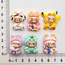 20MM snap button cartoon new resin cream adhesive DIY accessory
