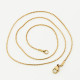 Golden Factory direct 304 stainless steel S-chain necklace with simple titanium steel collarbone snake chain titanium steel