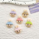 12MM Snap Button Cartoon Emoji Cream Gel Resin DIY