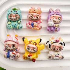 20MM snap button cartoon new resin cream adhesive DIY accessory