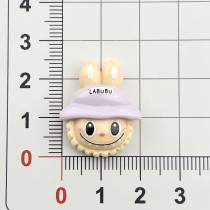 12MM Snap Button Cartoon Emoji Cream Gel Resin DIY