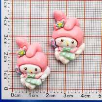 20MM snap button Melody Concert Resin Cute Cartoon DIY Jewelry