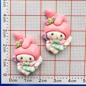 20MM snap button Melody Concert Resin Cute Cartoon DIY Jewelry