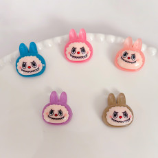 12MM Snap Button Cartoon Emoji Cream Gel Resin DIY