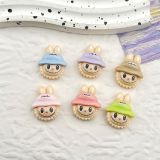 12MM Snap Button Cartoon Emoji Cream Gel Resin DIY