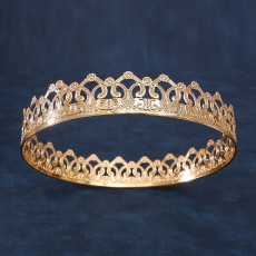 New Men's Crown Prince Adult Wedding Birthday Ball Party
