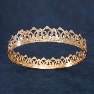 New Men's Crown Prince Adult Wedding Birthday Ball Party