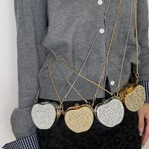 Mini rhinestone acrylic small bag, fashionable and versatile diagonal cross bag