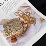 Mini rhinestone acrylic small bag, fashionable and versatile diagonal cross bag