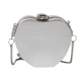 Mini acrylic small bag, fashionable diagonal cross makeup bag for girls