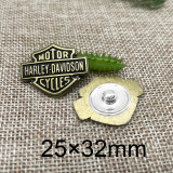 20mm Harley snap button metal  Vintage