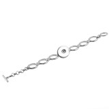 20mm snap button Stainless steel 316L bracelet, titanium steel OT buckle bracelet
