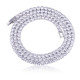 Stainless steel Zircon necklace bracelet, men's and women's tennis bracelet