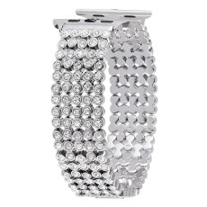 Suitable for Apple Watch Big Diamond Metal Watch Strap IWatch1-9 Generation