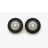 20mm snap button metal rhinestone Golden Silver Flower Pearl Snowflake love