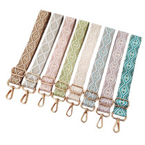 New diamond shaped wide shoulder bag accessories, single shoulder diagonal long shoulder strap