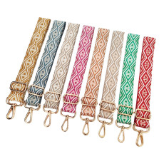 New diamond shaped wide shoulder bag accessories, single shoulder diagonal long shoulder strap