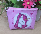 New Zero Wallet Coin Key Bag Small Wallet Cute Unicorn Cartoon Bag