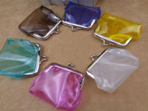 New Transparent 3-inch Zero Wallet Coin Key