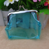 New Transparent 3-inch Zero Wallet Coin Key