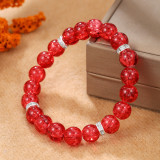 Hot selling crystal bracelet, tiger eye elastic bracelet, natural stone bead bracelet wholesale