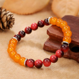 Hot selling crystal bracelet, tiger eye elastic bracelet, natural stone bead bracelet wholesale