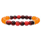 Hot selling crystal bracelet, tiger eye elastic bracelet, natural stone bead bracelet wholesale