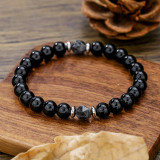 Hot selling crystal bracelet, tiger eye elastic bracelet, natural stone bead bracelet wholesale