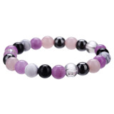 Hot selling crystal bracelet, tiger eye elastic bracelet, natural stone bead bracelet wholesale
