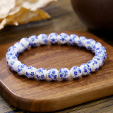 Hot selling crystal bracelet, tiger eye elastic bracelet, natural stone bead bracelet wholesale