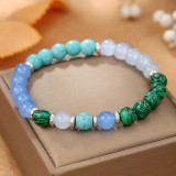Hot selling crystal bracelet, tiger eye elastic bracelet, natural stone bead bracelet wholesale