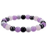 Hot selling crystal bracelet, tiger eye elastic bracelet, natural stone bead bracelet wholesale
