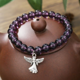 Hot selling crystal bracelet, tiger eye elastic bracelet, natural stone bead bracelet wholesale