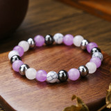 Hot selling crystal bracelet, tiger eye elastic bracelet, natural stone bead bracelet wholesale