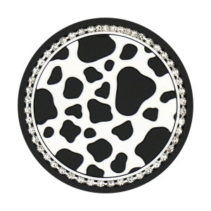 Creative Car Cup Mat Chessboard Camellia Anti slip Mat Water Cup Mat Water Diamond