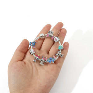 Animation Interstellar Baby Cartoon Stitch Bracelet DIY Alloy Bracelet Jewelry