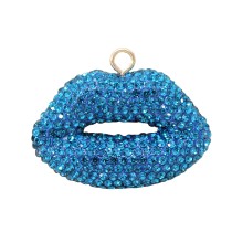 Clay inlaid with diamonds, lip accessories, keychains, pendants, bags, pendants