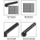 Temporary Parking Phone Number Plate Move License Plate Period Parking Card