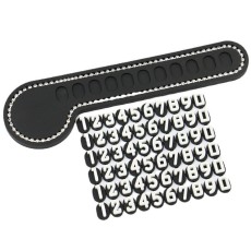 Temporary Parking Phone Number Plate Move License Plate Period Parking Card