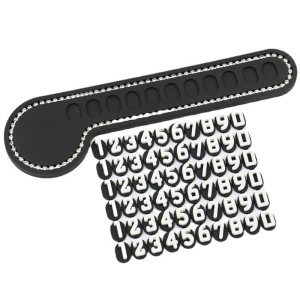 Temporary Parking Phone Number Plate Move License Plate Period Parking Card