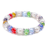 Exquisite crystal bracelet, sweet girl's bracelet, small and fresh student accessory
