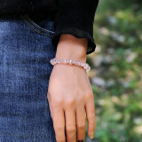 Beaded crystal bracelet bracelet, simple and elegant girl's accessory
