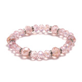 Beaded crystal bracelet bracelet, simple and elegant girl's accessory