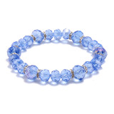 Beaded crystal bracelet bracelet, simple and elegant girl's accessory