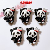 Halloween Ghost Resin 12MM Snap button